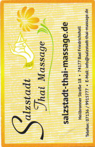Salzstadt Thai Massage Logo