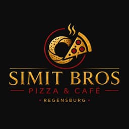 Simit Bros Café Pizza Logo